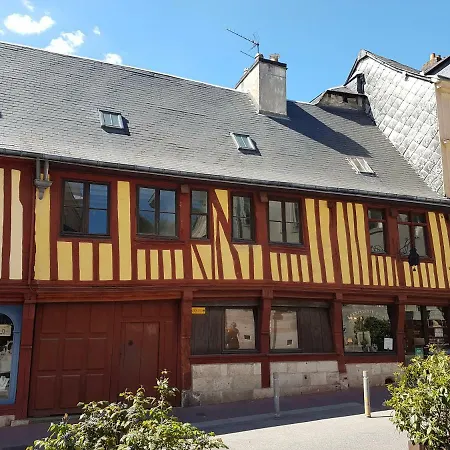 Lägenhet Le Repaire De Rougemare Deco Soignee Et Chaleureuse, Wifi Debit En Plein Centre Historique Rouen