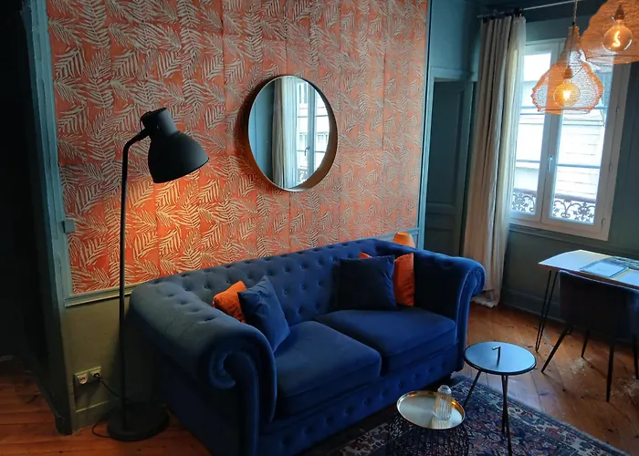 Lägenhet Le Repaire De Rougemare Deco Soignee Et Chaleureuse, Centre Historique *