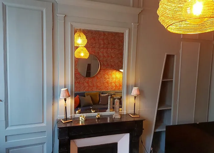 Le Repaire De Rougemare Deco Soignee Et Chaleureuse, Centre Historique Lägenhet *